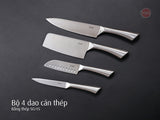Bộ dao cán gỗ, cán thép iMat