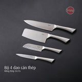 Bộ dao cán gỗ, cán thép iMat