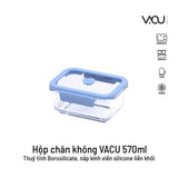 Hộp thuỷ tinh chân không VACU - Neoflam, Hàn Quốc: 570Ml, 950Ml,1.5L, 2.3L