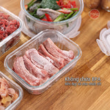 Bộ 12 hộp thuỷ tinh wavelock ( Đã bao gồm phí ship )