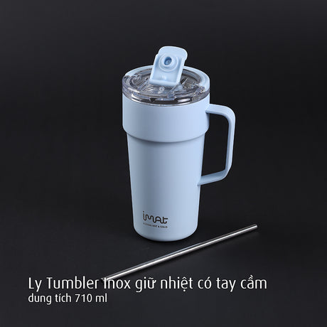 Ly Tumbler Inox giữ nhiệt có tay cầm