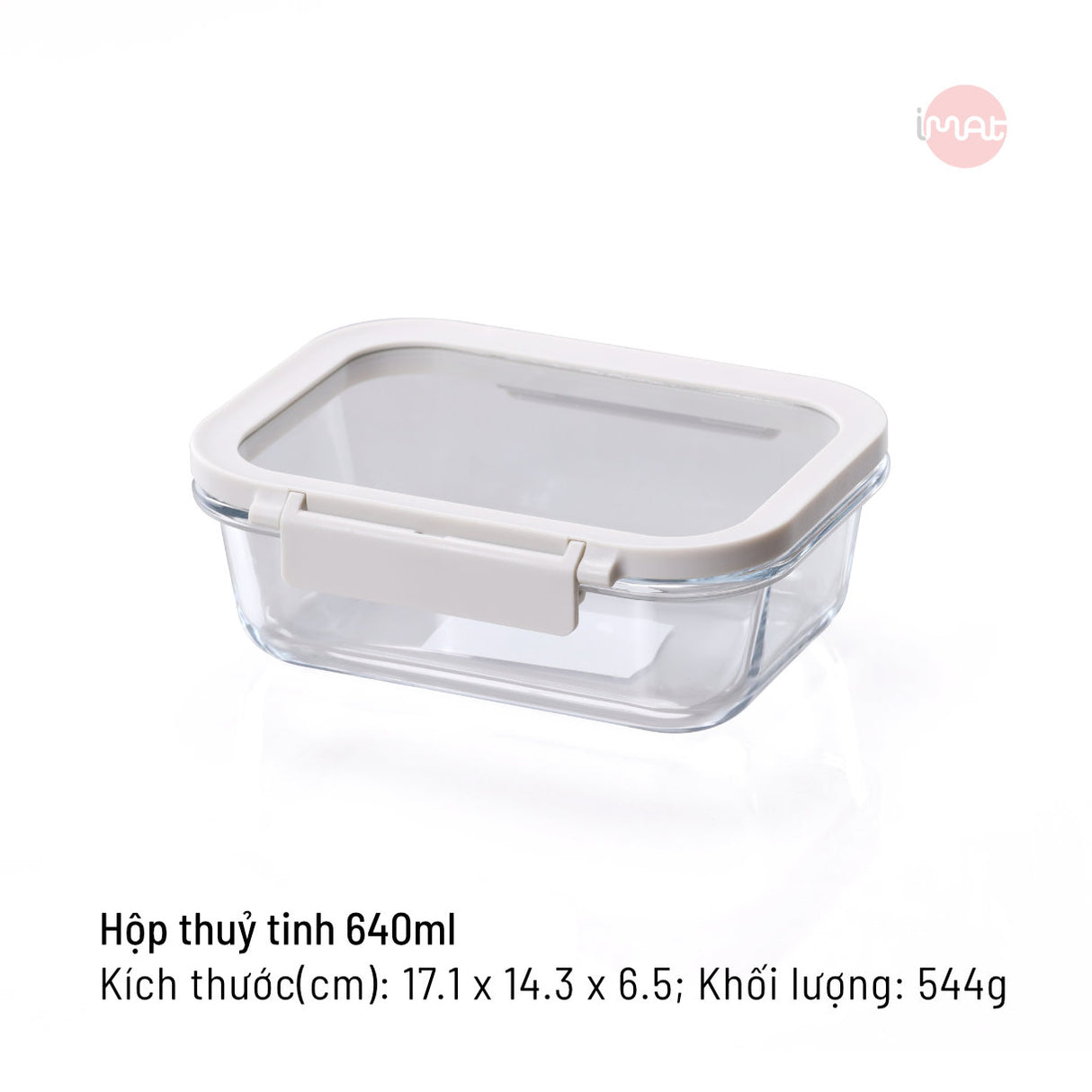 Bộ 14 hộp thuỷ tinh Comodo chịu nhiệt nắp kính