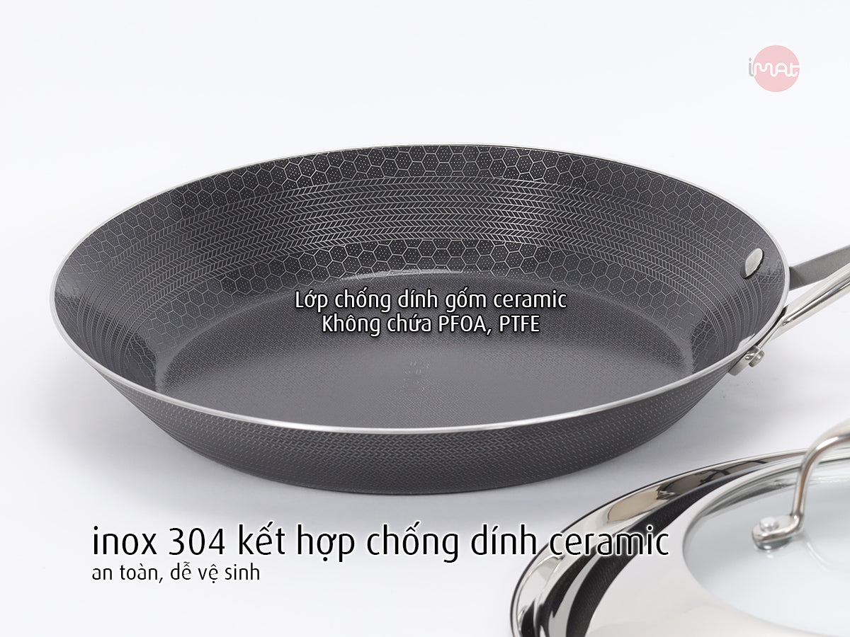 Chảo Paella 28 iMat Hybrid