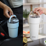 Ly Tumbler Inox giữ nhiệt có tay cầm