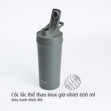 Cốc lắc thể thao inox giữ nhiệt