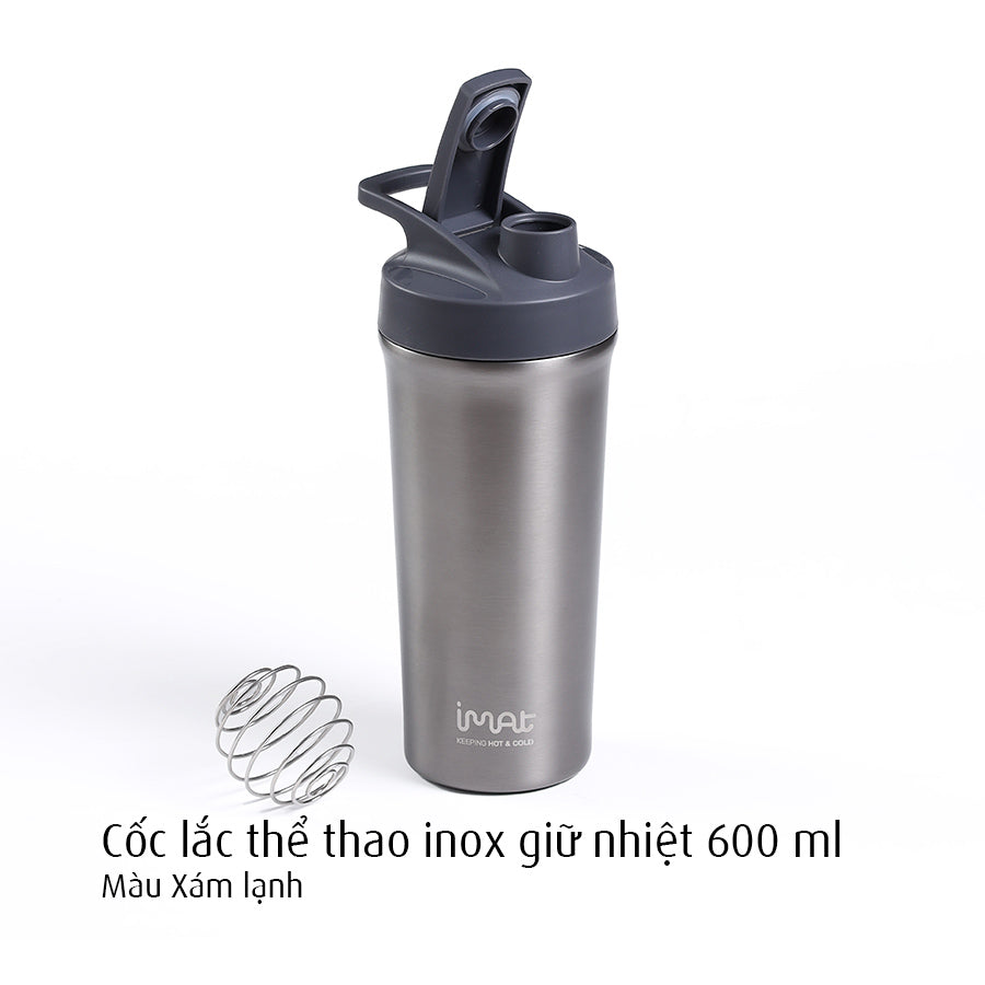Cốc lắc thể thao inox giữ nhiệt