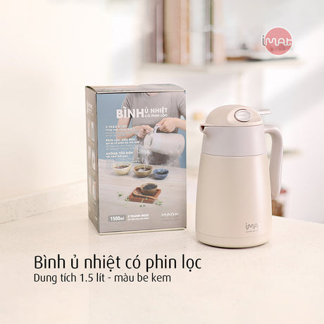 Cốc và Bình ủ nhiệt có phin lọc