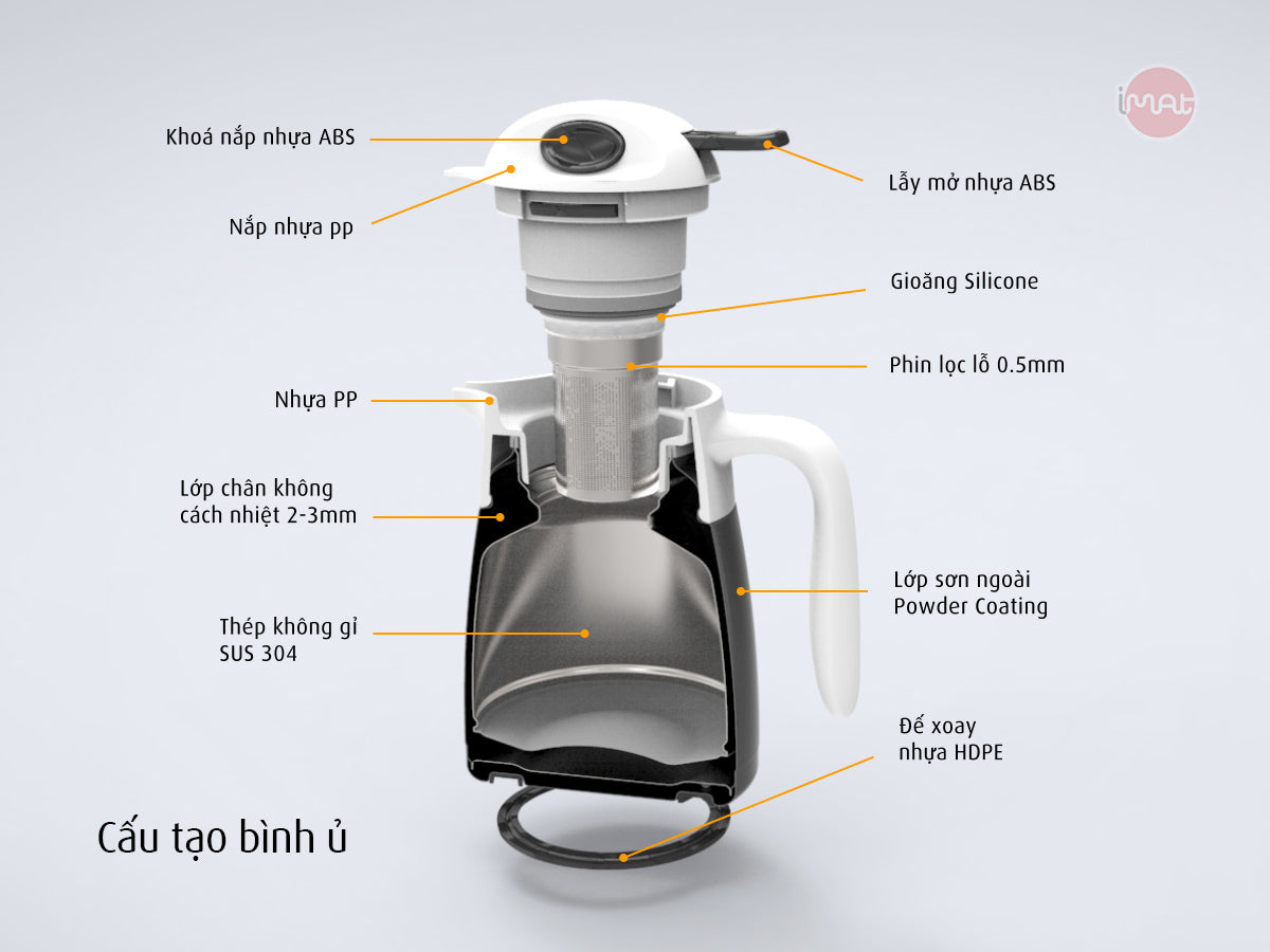 Cốc | Bình ủ nhiệt có phin lọc