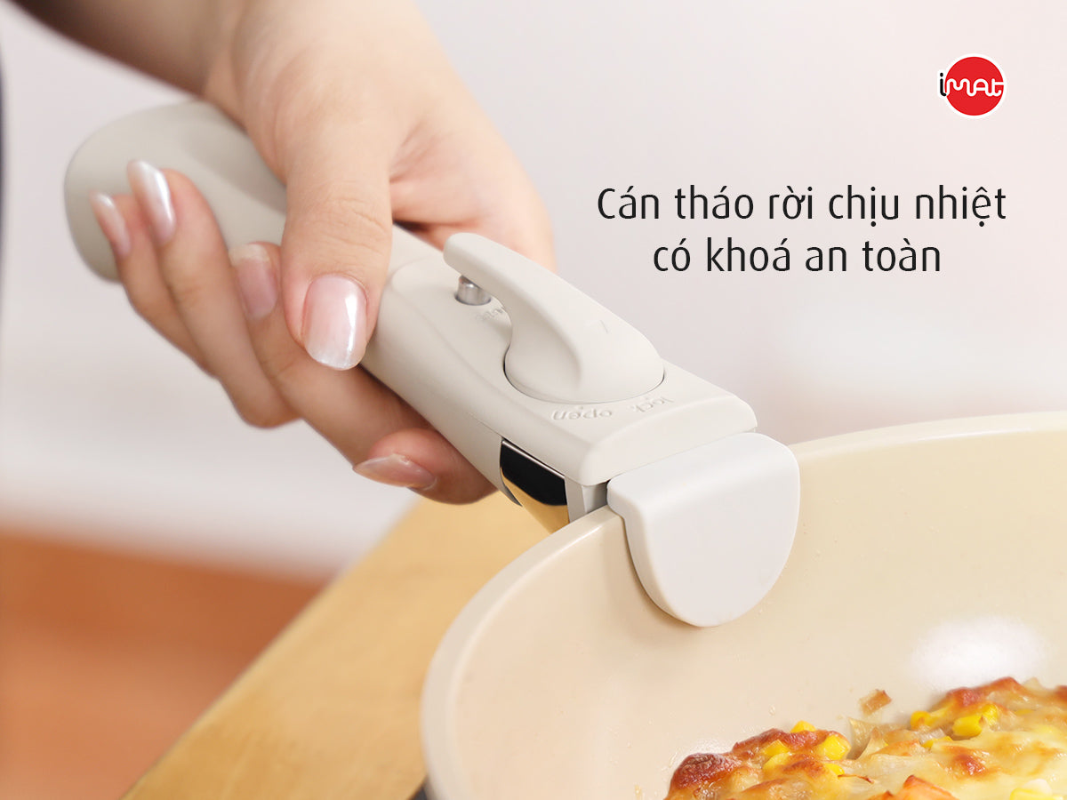 Bộ 3 nồi chảo cán rời Neoflam ( đã bao gồm phí ship )