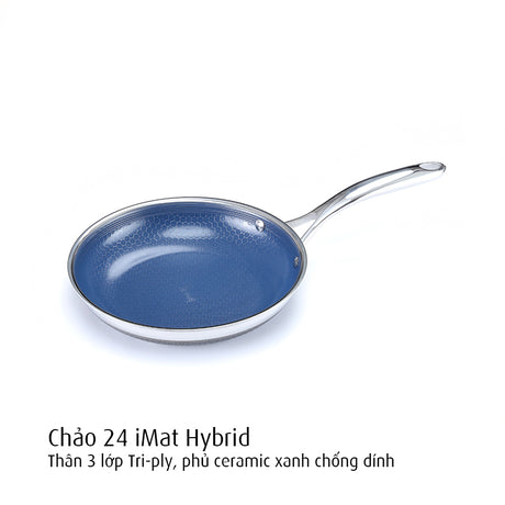 Chảo iMat Hybrid lòng xanh