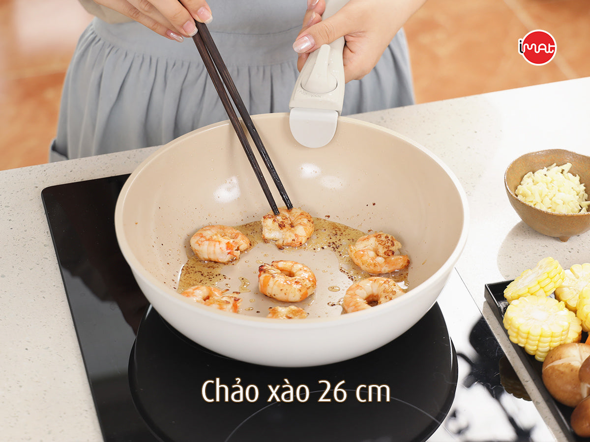 Bộ 3 nồi chảo cán rời Neoflam ( đã bao gồm phí ship )