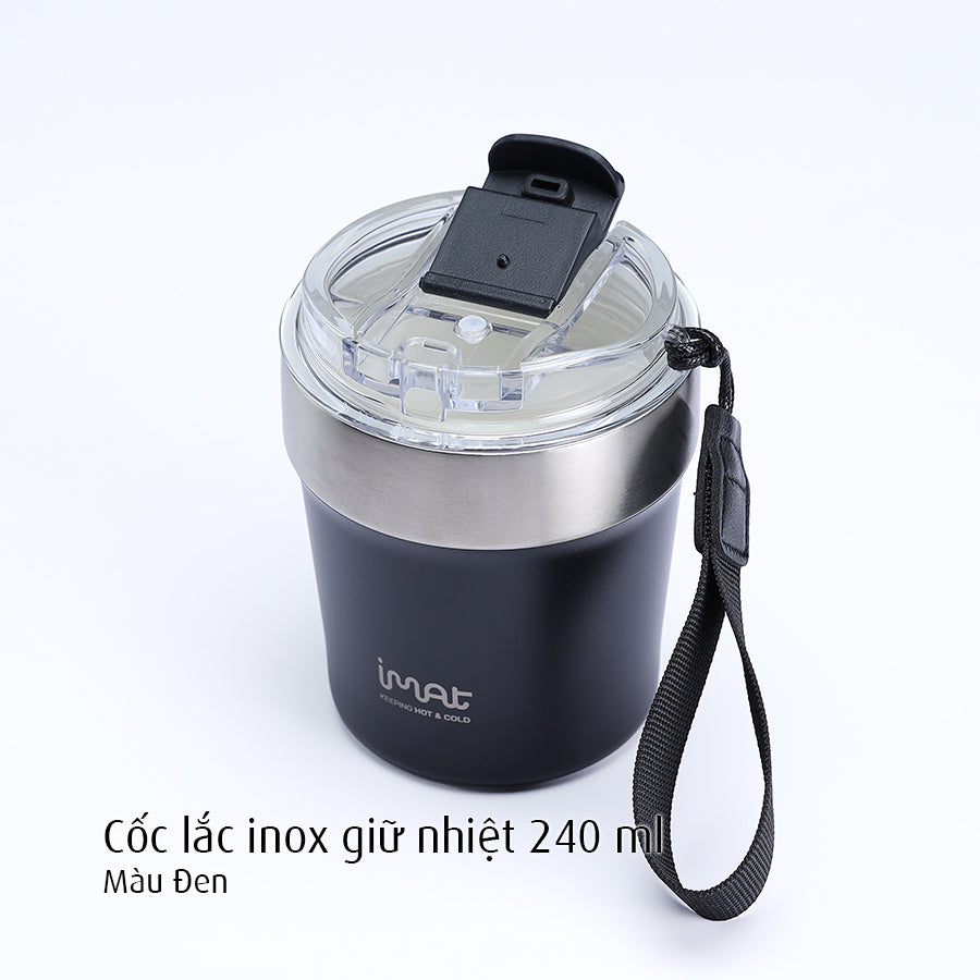 Cốc lắc inox giữ nhiệt 240ml