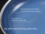 Bộ 5 nồi chảo iMat Hybrid lòng xanh