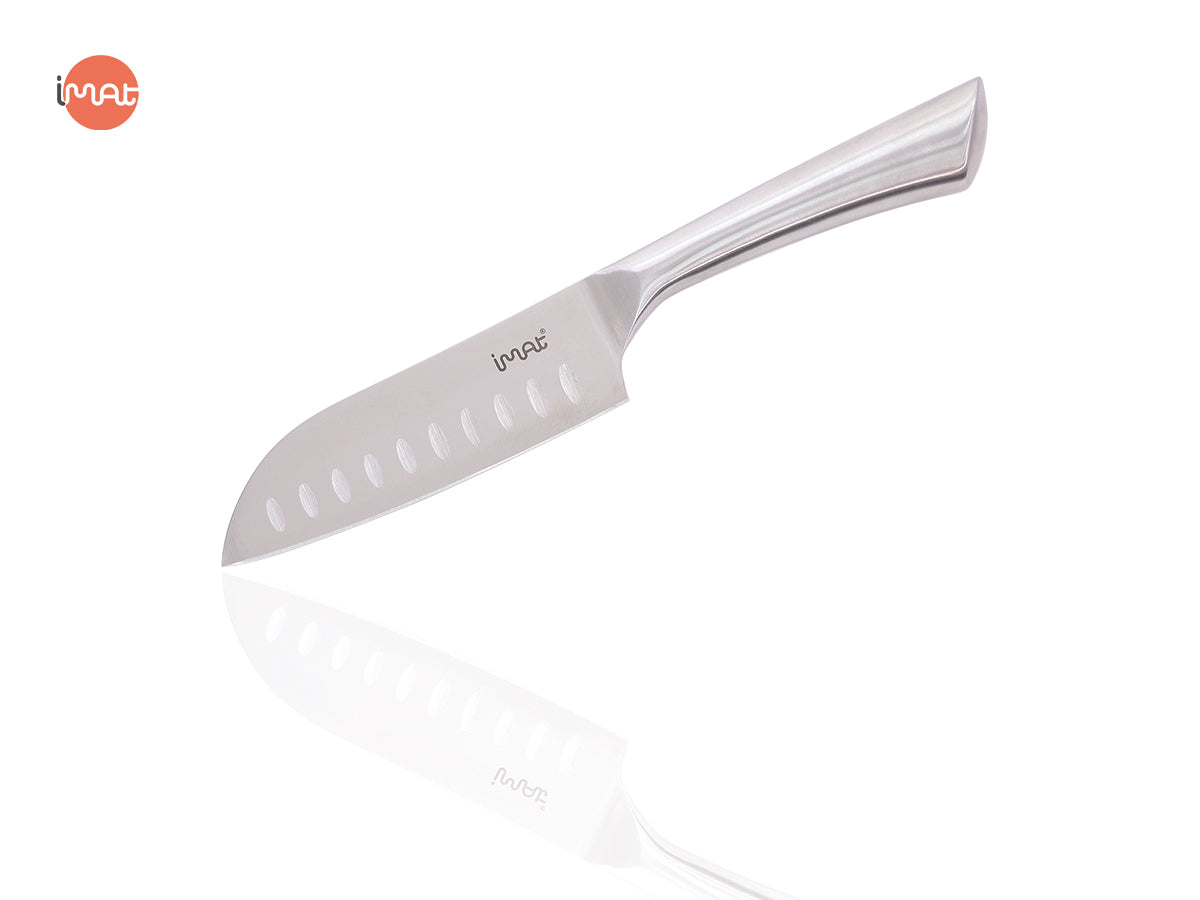 Dao Santoku nhỏ 5" iMat cán thép