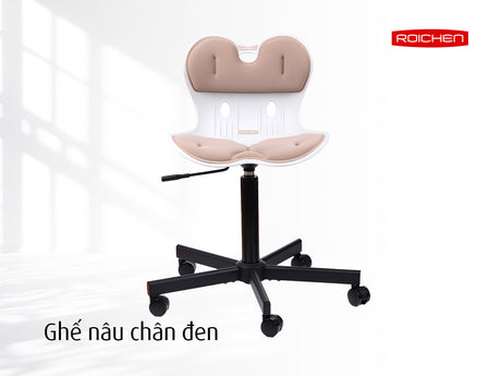 Ghế chỉnh dáng ngồi đúng WOW chân xoay Roichen