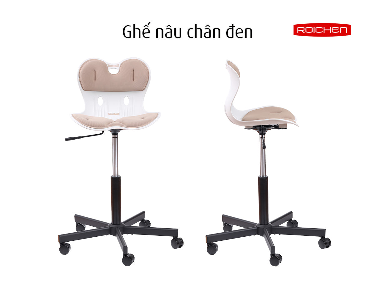 Ghế chỉnh dáng ngồi đúng WOW chân xoay Roichen