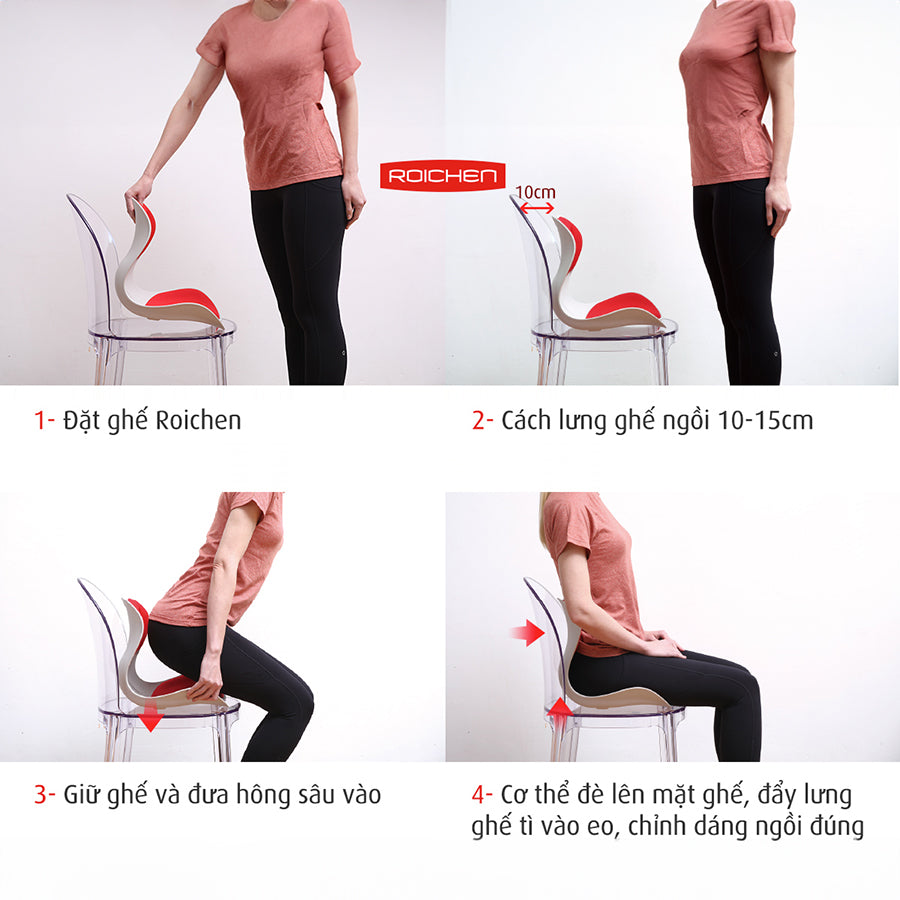 Ghế chỉnh dáng ngồi đúng Roichen Giant