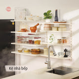 Kệ lắp ráp DIY 3 tầng mâm sắt