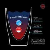 Bộ cốc LATE 2 thành 250ml bằng thuỷ tinh Borosilicate