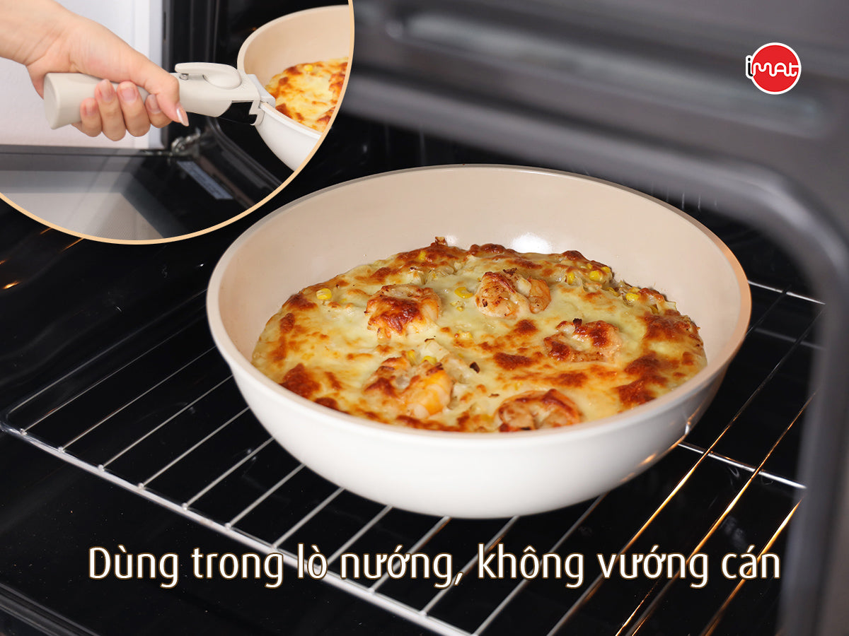 Bộ 3 nồi chảo cán rời Neoflam ( đã bao gồm phí ship )