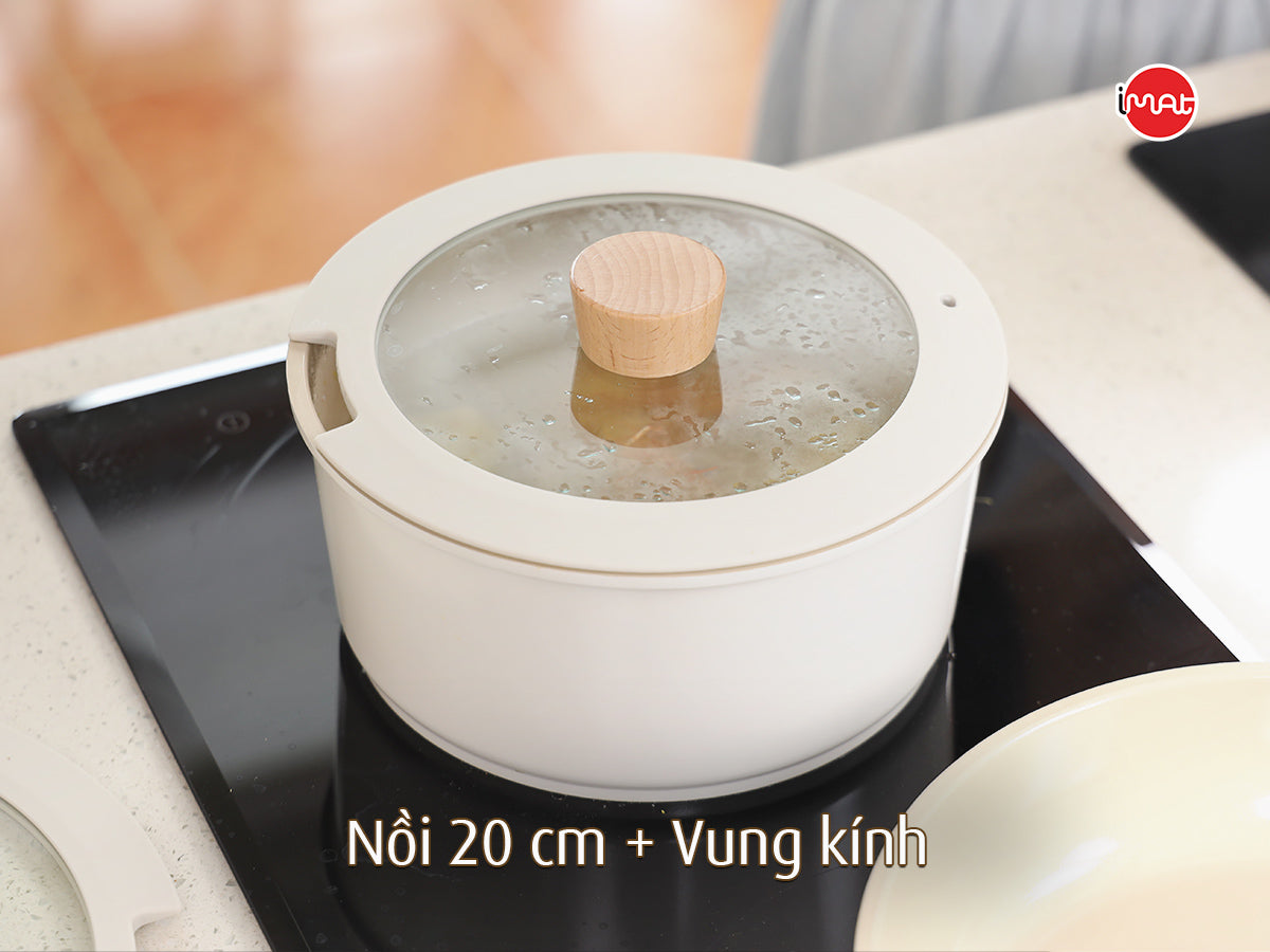 Bộ 3 nồi chảo cán rời Neoflam ( đã bao gồm phí ship )