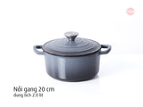 Nồi gang tráng men 20cm-22cm