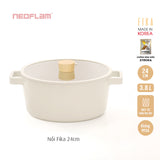 Nồi Fika Hàn Quốc, tráng gốm chống dính, đáy từ