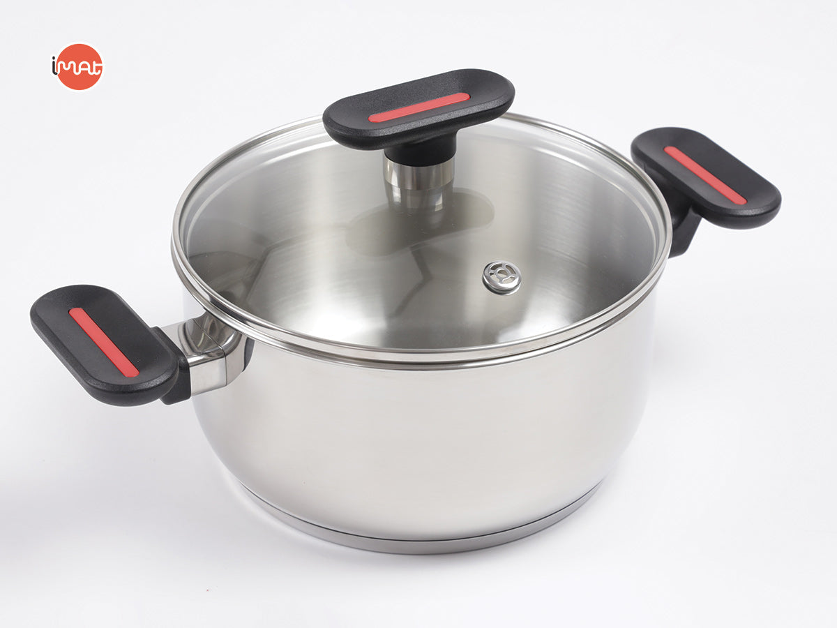 Bộ 5 nồi chảo iNox không chống dính ( đã bao gồm 35k ship)