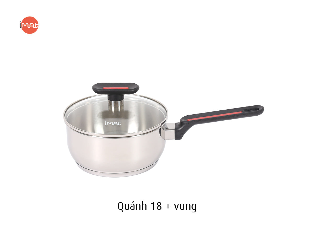 Bộ 5 nồi chảo iNox không chống dính ( đã bao gồm 35k ship)