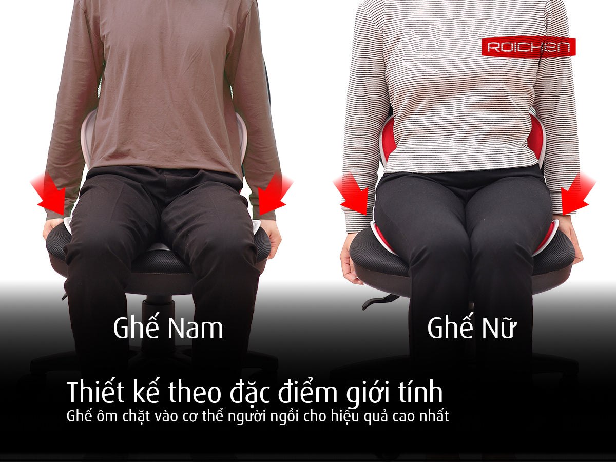 Ghế Chỉnh Dáng Ngồi Đúng Roichen cho Nam