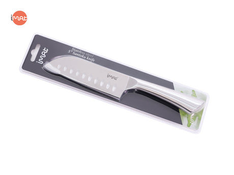 Dao Santoku nhỏ 5" iMat cán thép