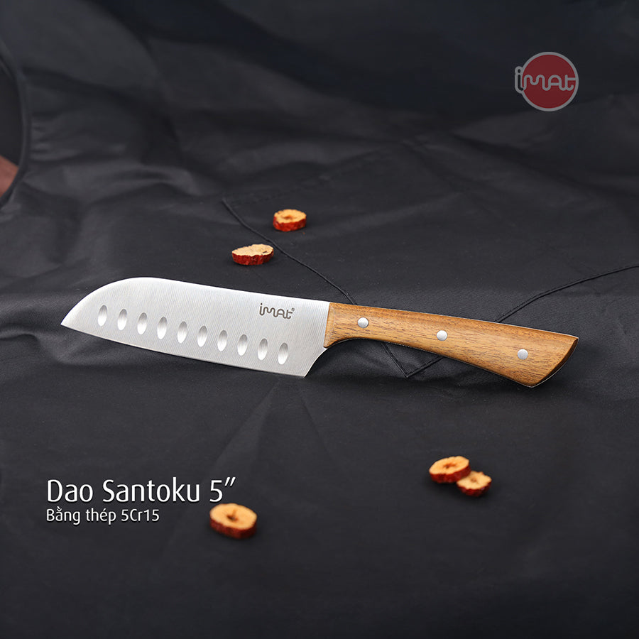 Bộ dao cán gỗ, cán thép iMat