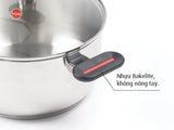 Bộ 5 nồi chảo iNox - Không phủ lớp chống dính