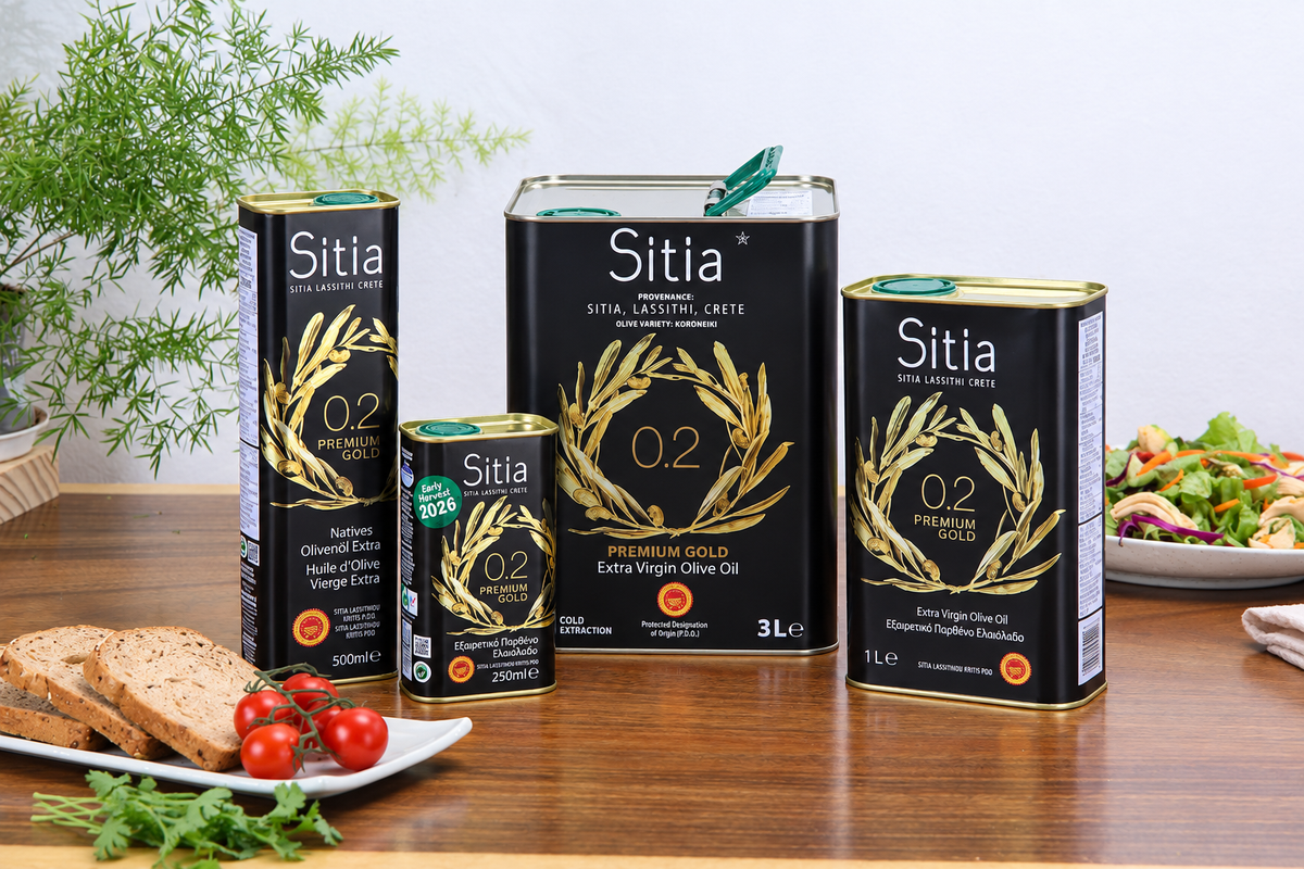 Dầu Ô liu nguyên chất cao cấp Sitia