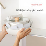 Bộ 3 nồi chảo cán rời Neoflam