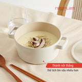 Nồi Fika Hàn Quốc, tráng gốm chống dính, đáy từ