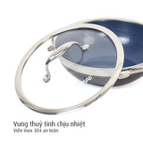 Chảo đa năng iMat Hybrid lòng xanh