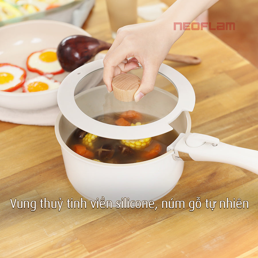 Bộ 3 nồi chảo cán rời Neoflam