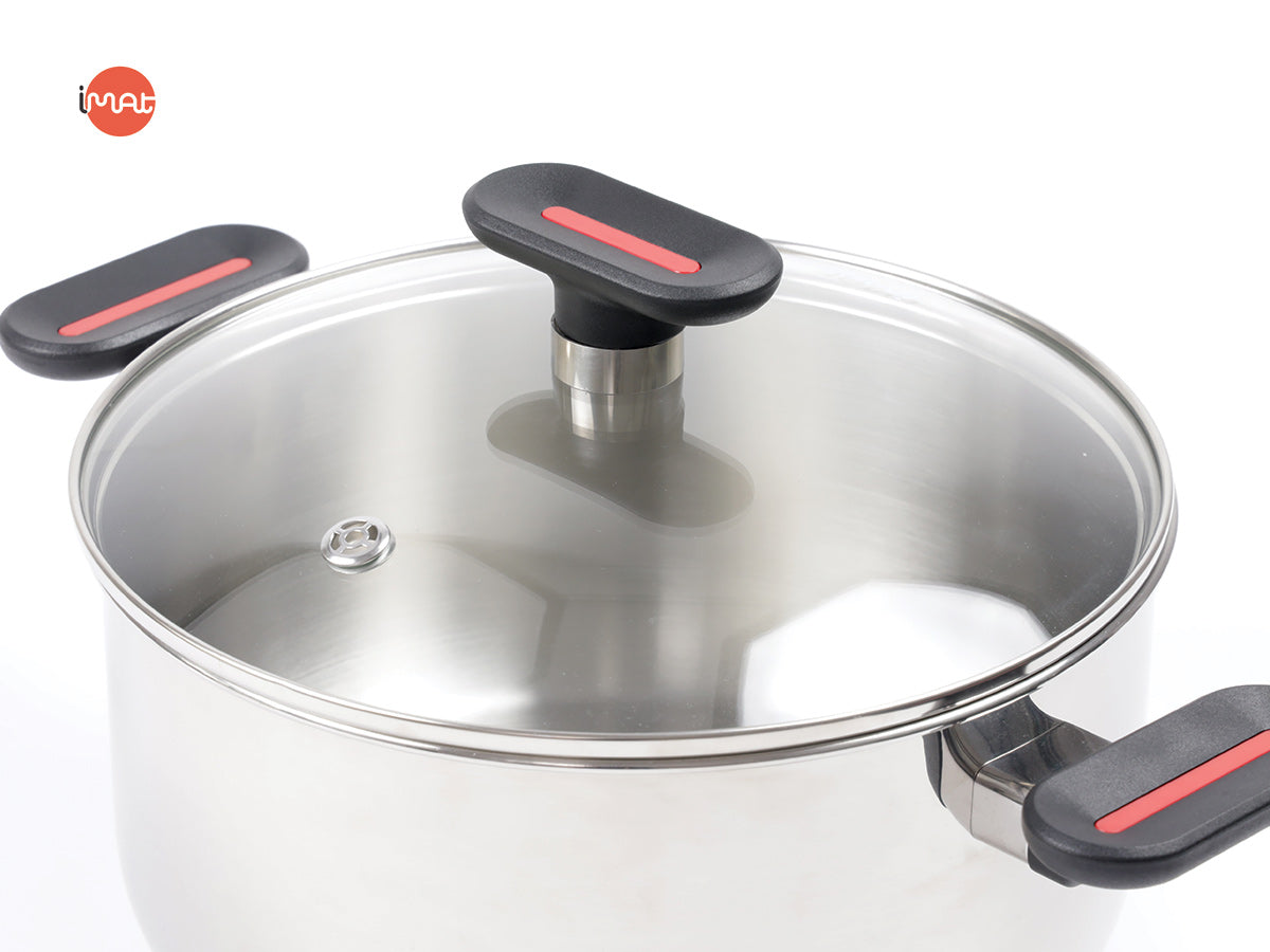 Bộ 5 nồi chảo iNox không chống dính ( đã bao gồm 35k ship)
