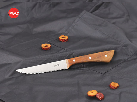 Dao ăn Bít tết cán gỗ