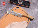 Dao Santoku 7" cán gỗ iMat