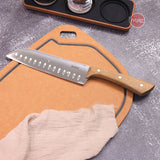 Dao Santoku 7" cán gỗ iMat