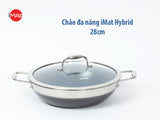 Chảo đa năng iMat Hybrid lòng xanh