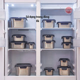 Bộ 4 hộp CAO inox dùng vi sóng