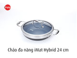 Chảo đa năng iMat Hybrid lòng xanh