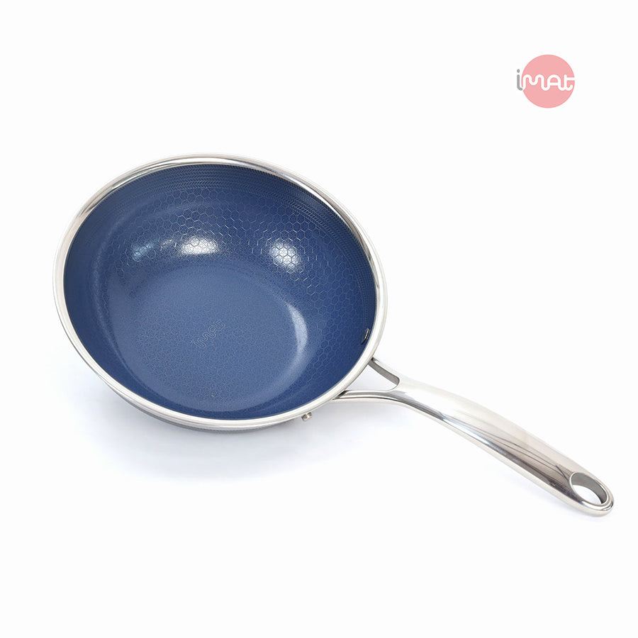Bộ 5 nồi chảo iMat Hybrid lòng xanh