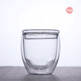 Bộ 4 cốc thuỷ tinh hai thành MEG