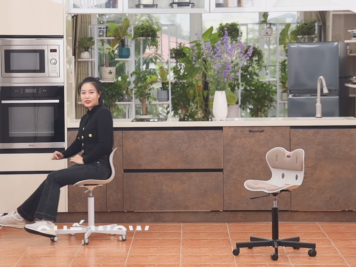 Ghế chỉnh dáng ngồi đúng WOW chân xoay Roichen