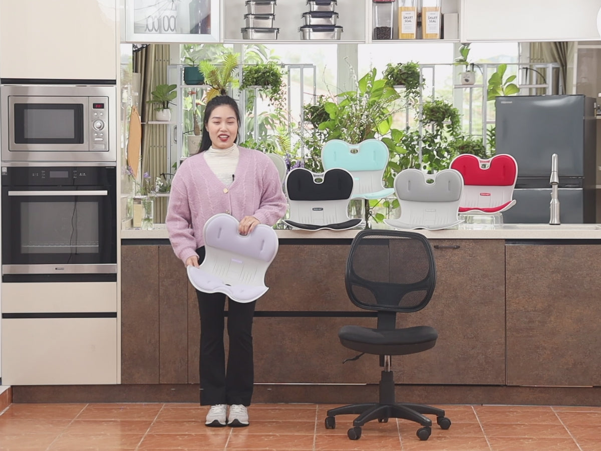 Combo Ghế chỉnh dáng ngồi đúng gia đình Roichen