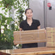 Kệ lắp ráp DIY 3 tầng mâm gỗ
